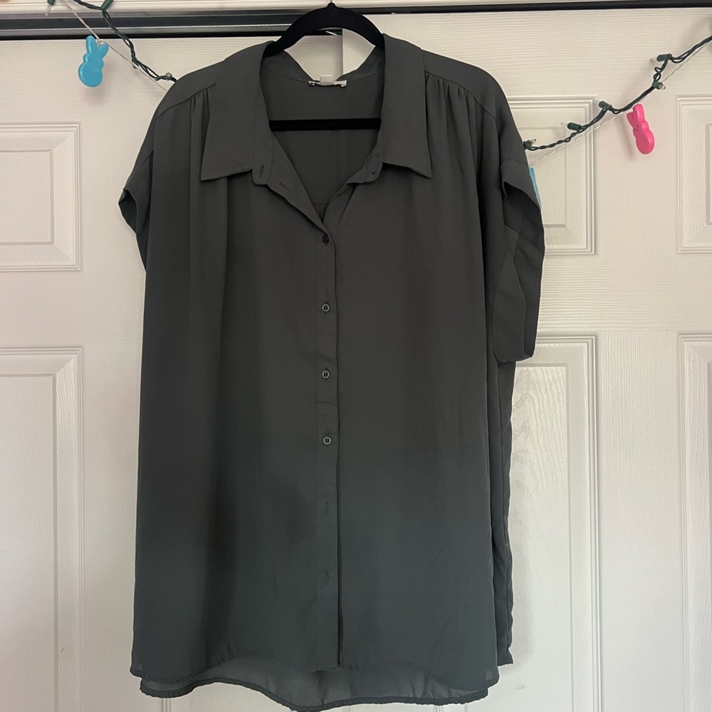 Slate Gray Blouse
